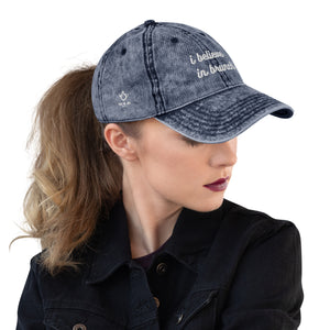 I Believe In Brunch - Denim Dad Cap