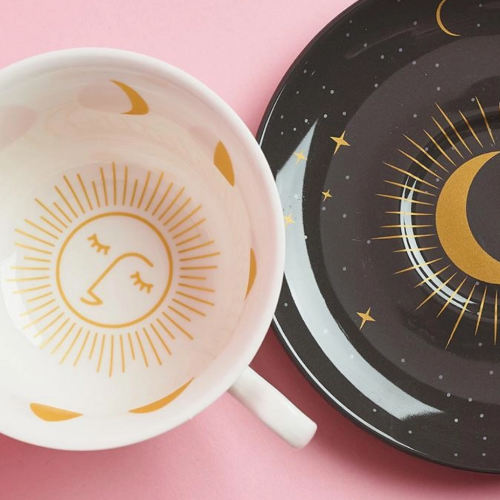 Going Through a Moon Phase - Divination Tea Cup + Saucer