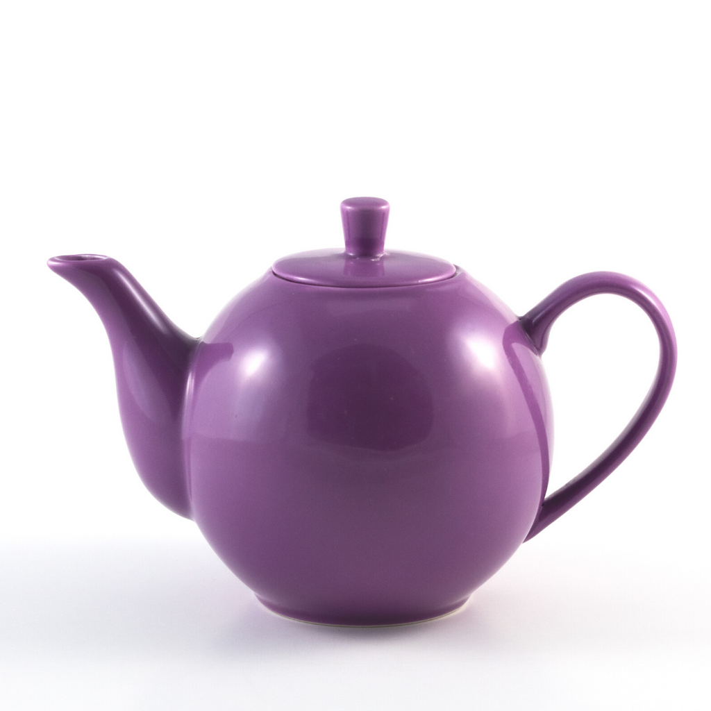 large purple teapot 